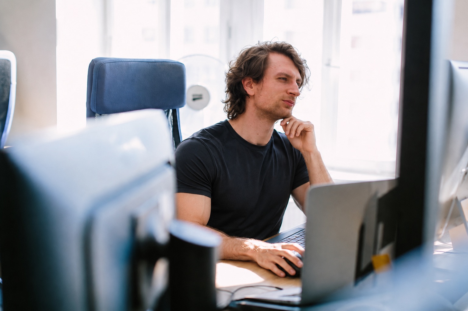Wemo team member at work